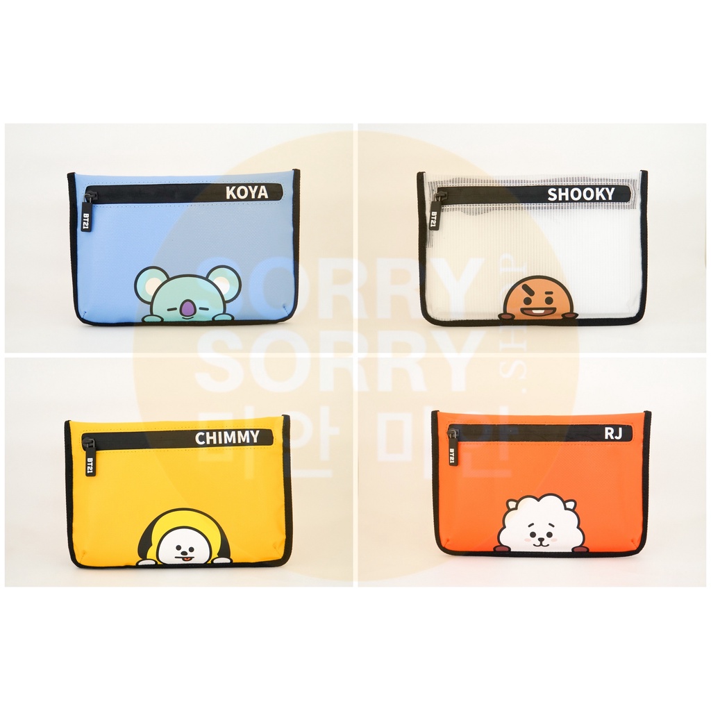 BT21 X Line Friends Cross Bag [Koya, Chimmy, Shooky, RJ]