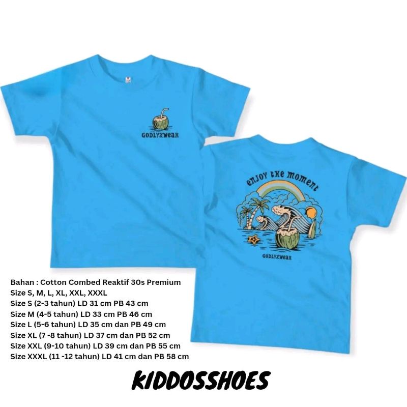 KAOS ANAK SURFING BEACH &amp; TRAVELLING