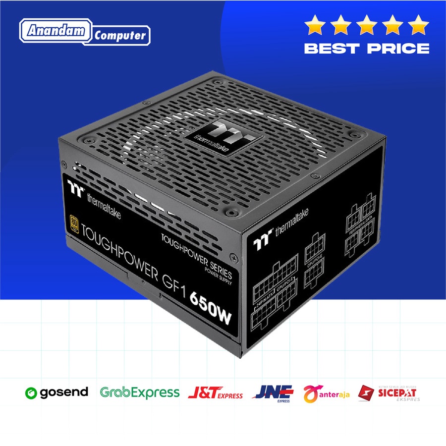 Thermaltake ToughPower GF1 650W - 80+ Gold Full Modular