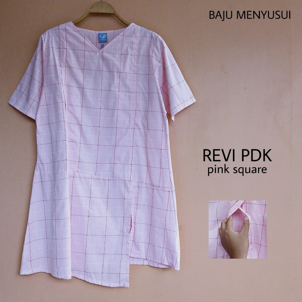 MAMIGAYA Nursing Wear REVI Pendek Baju Menyusui Blouse Nenyusui