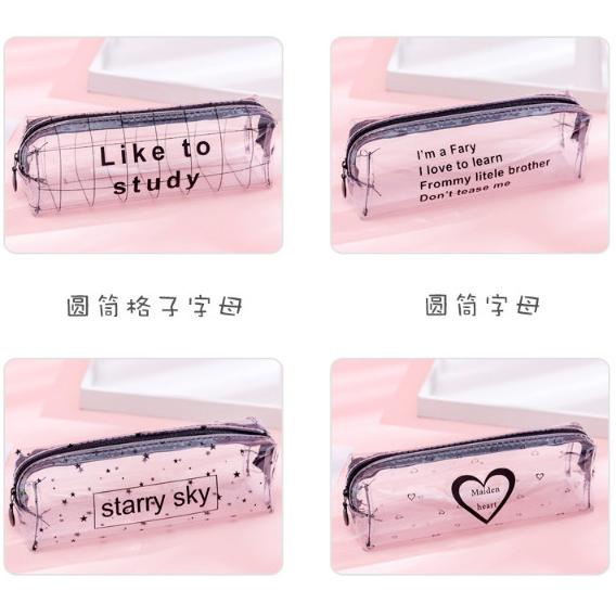 

TEMPAT PENSIL TRANSPARAN BLACK LETTERS - A FARY