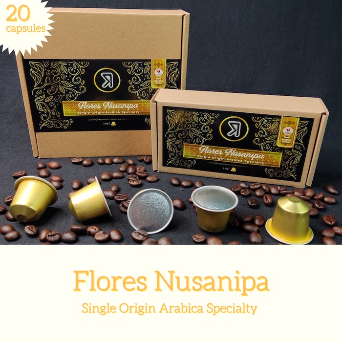 

Nespresso Compatible Capsule - Flores Nusanipa Kopi Kapsul KCS