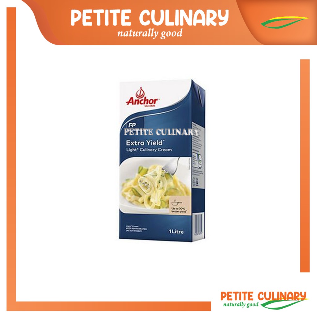 

PETITE ANCHOR EXTRA YIELD 1LT - COOKING CREAM HALAL KUALITAS PREMIUM HALAL