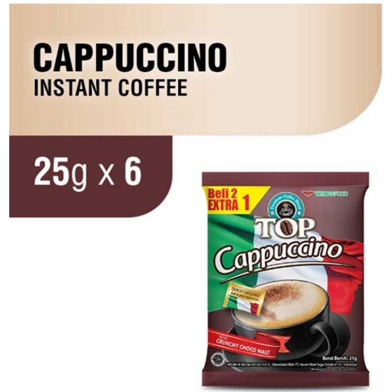 

TOP Cappuccino 10 x 25 g (Extra 5 Scht)