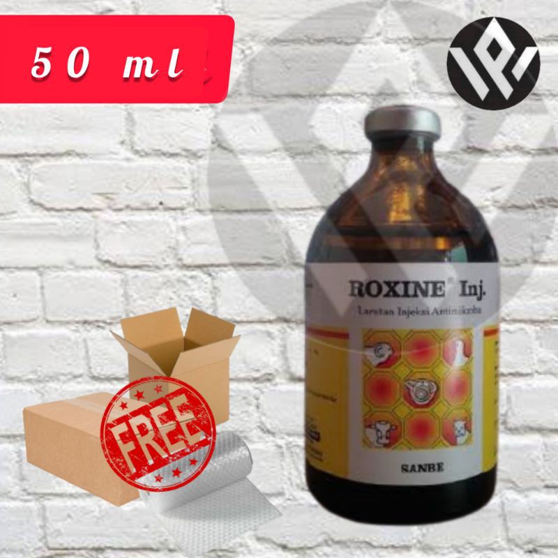Roxine 50 ml Antibiotik Spektrum Luas Hewan