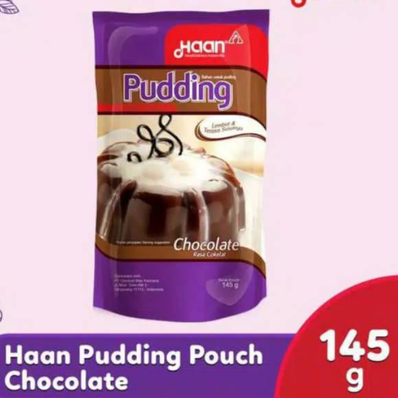 

❁M6670❈ HAAN PUDDING POUCH RASA COKLAT 145 GR ♠