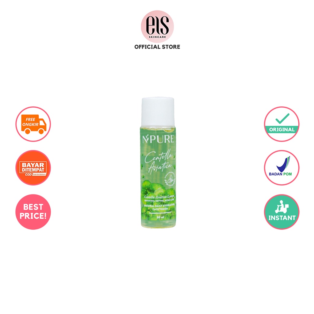 Npure Centella Asiatica Face Toner Mini Size 30 ml