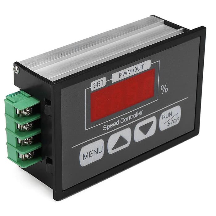 Speed Controller Motor Adjustable PWM Digital Display DC 12V-80V 30A