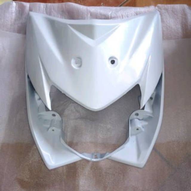 Cover body depan honda blade lama putih