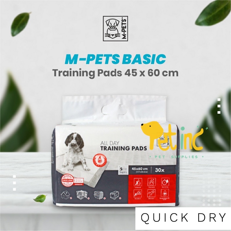 Dog pee pad ukuran 45x60cm isi 30 lembar