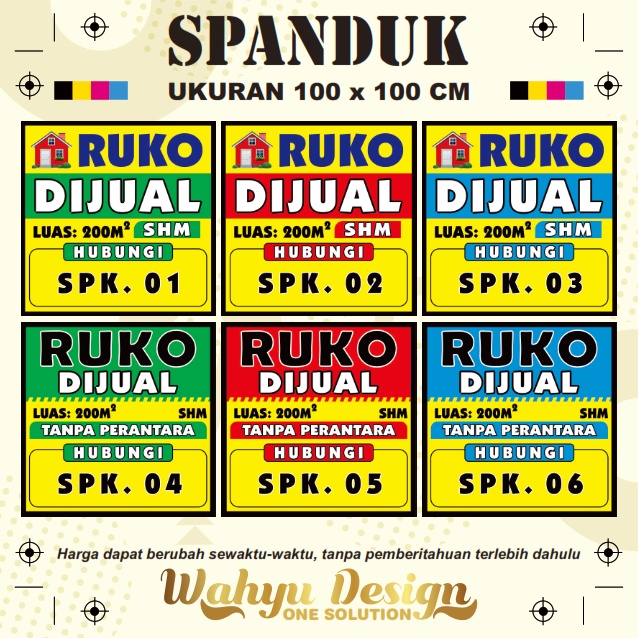 Jual Spanduk Banner Dijual Dikontrakkan Ukuran X Cm Shopee Indonesia