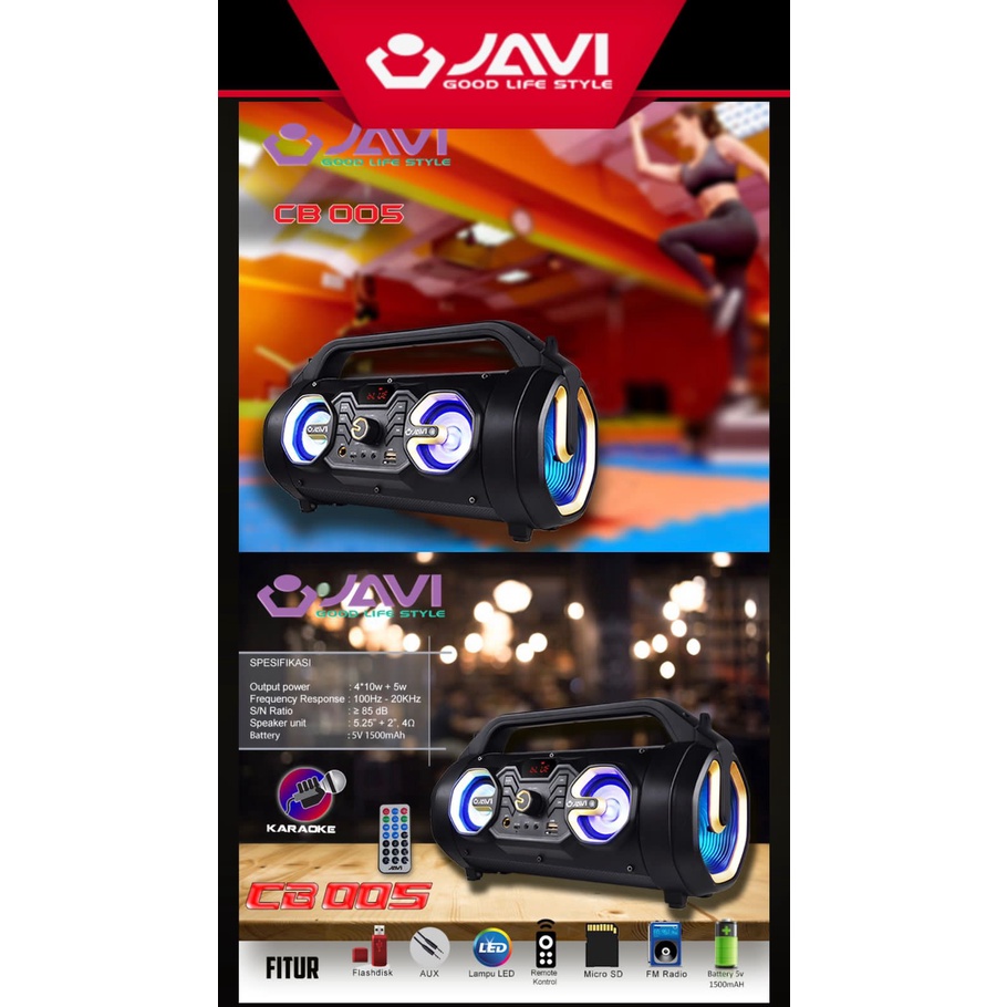 Speaker Bluetooth Javi CB-005