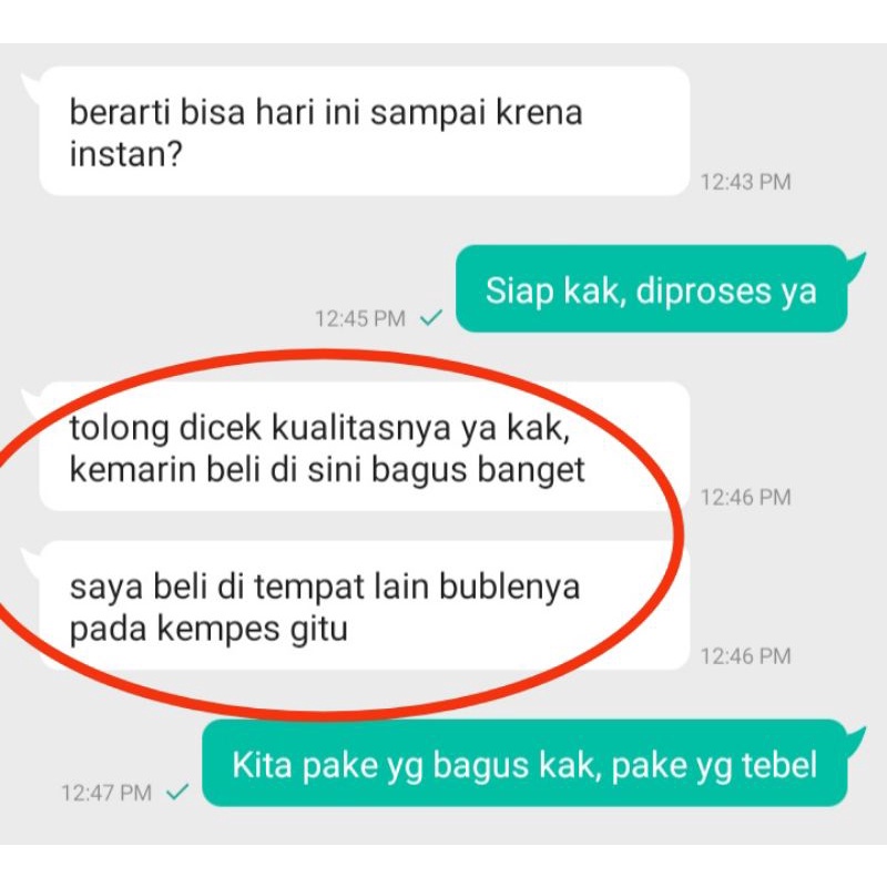 

Bubble Wrap Roll MURAH TEBAL (50X125) Premium GMP 3KG Ukuran 50 Meter X 125 CM / Bubble Wrap Tebal /