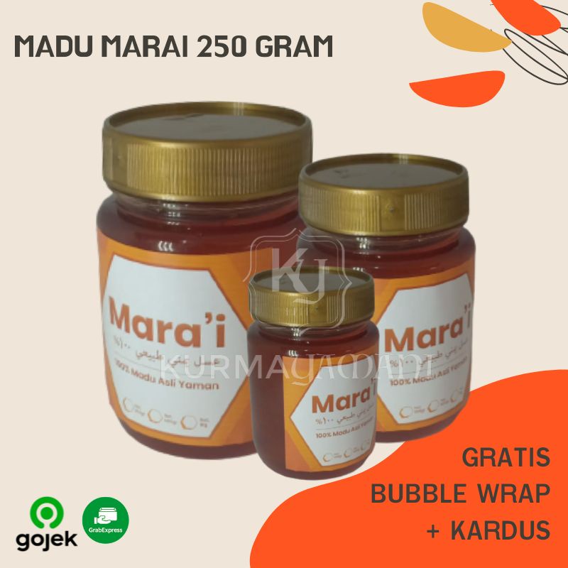 

Madu Mara'i 250 Gram Marai Asli Yaman 100% Maroi Paling Murah Bukan Sidr Sumroh