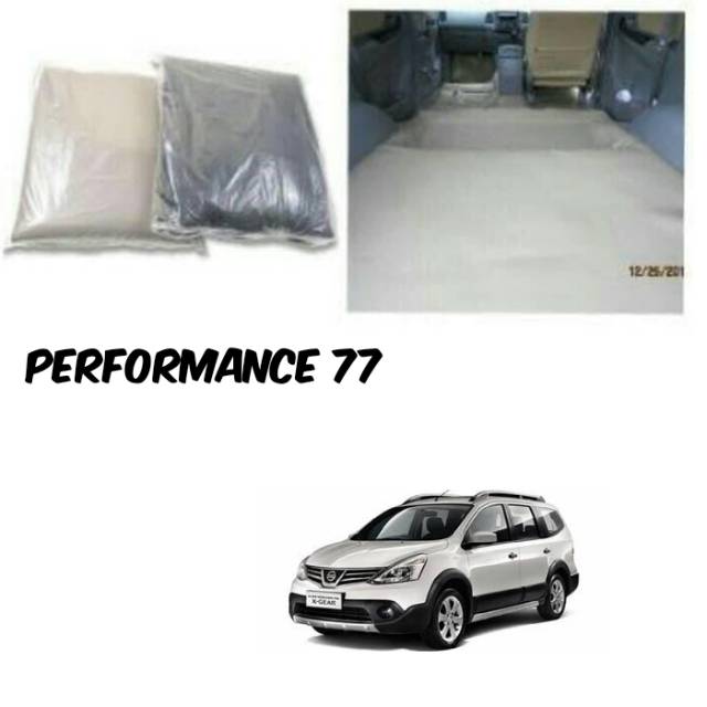 Karpet Dasar Tebal Nissan Grand Livina X-Gear