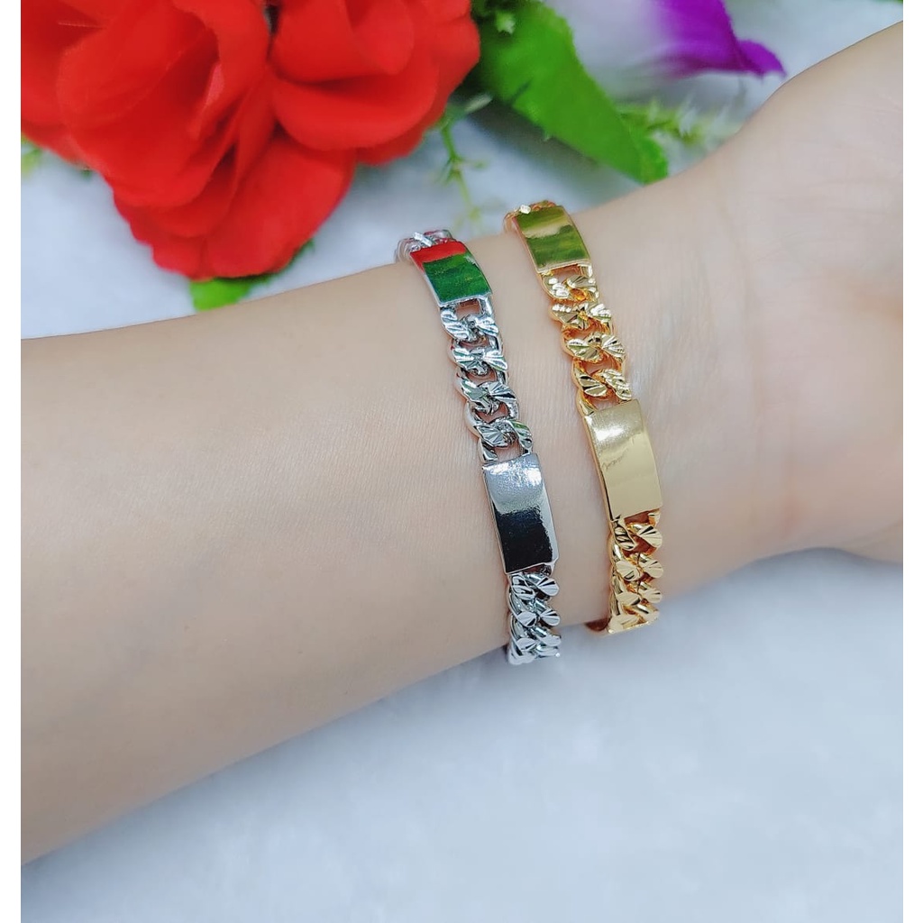 Xuping gelang rantai lapis emas perhiasan fashion GL004