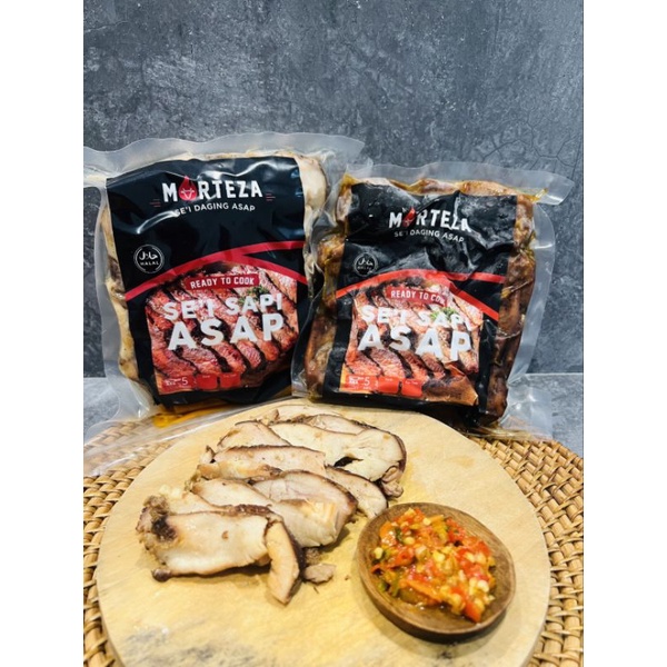 

Daging Ayam Asap morteza lengkap dengan sambal