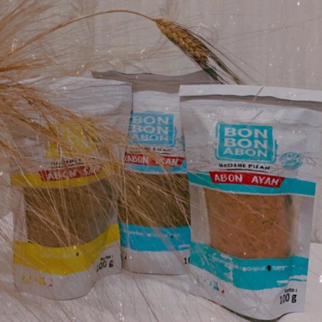 

BONBONABON ABON AYAM SAPI IKAN KEKINIAN