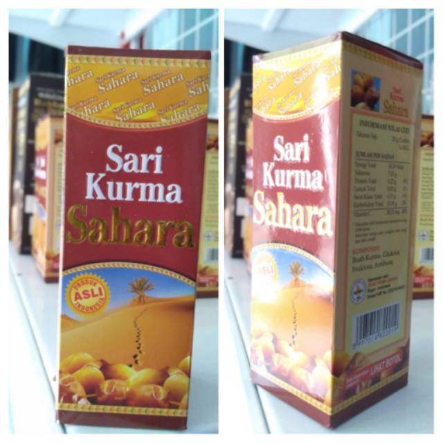 Sari kurma SAHARA (OBT TYPES &amp; DB)