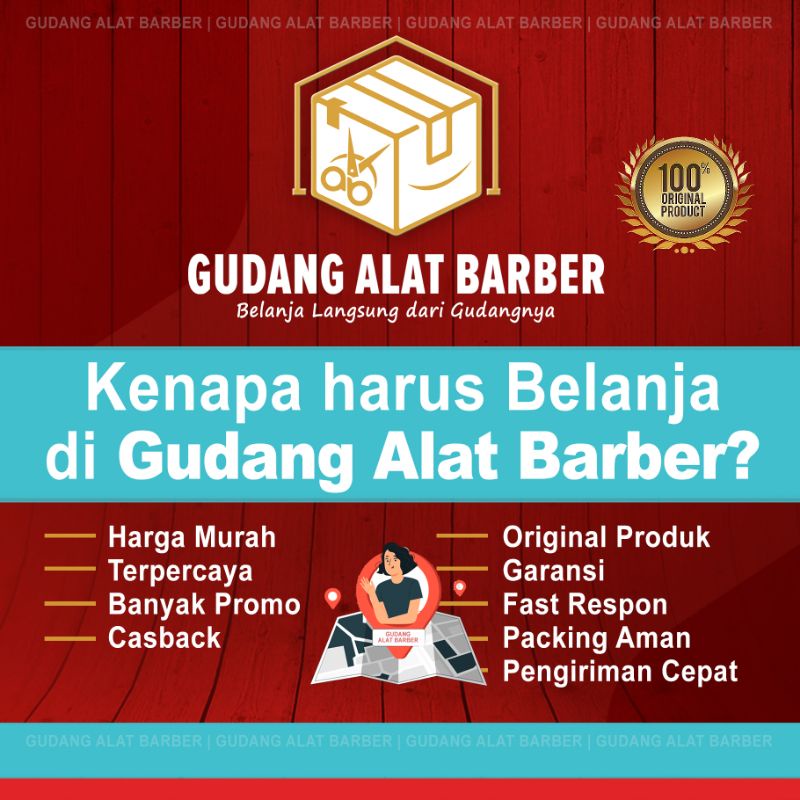 Sisir Toni&Guy White Series Carbonantistatic Parting Overcomb Alat Cukur Pangkas Rambut Barbershop Salon-5