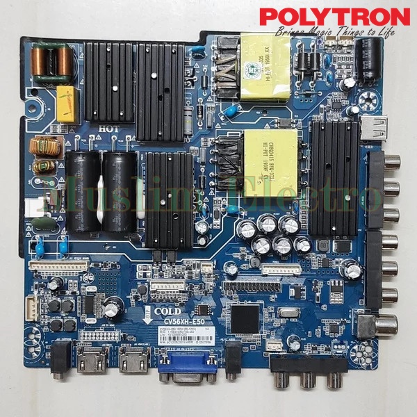 Mainboard TV LED Polytron PLD43B1550 43B1550