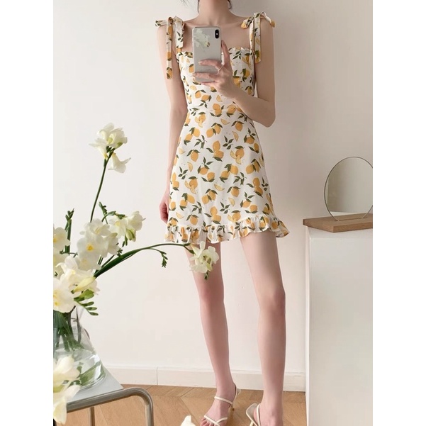 DRESS SUMMER IMPORT MINI DRESS FLORAL MX524