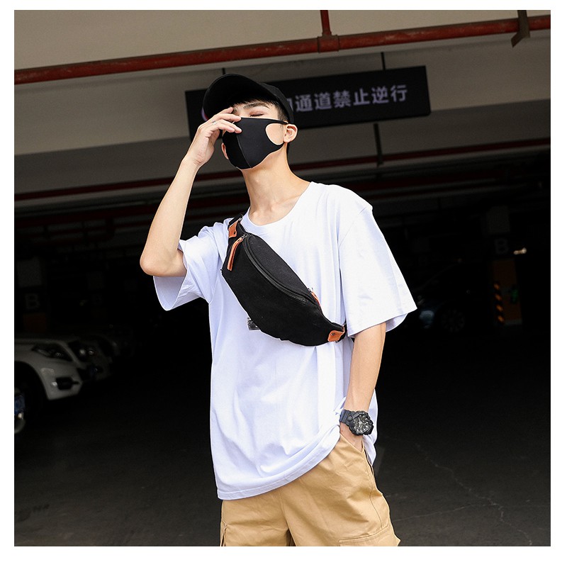 Waist Bag Tas Bahu Tas Selempang Pria (DOVE)