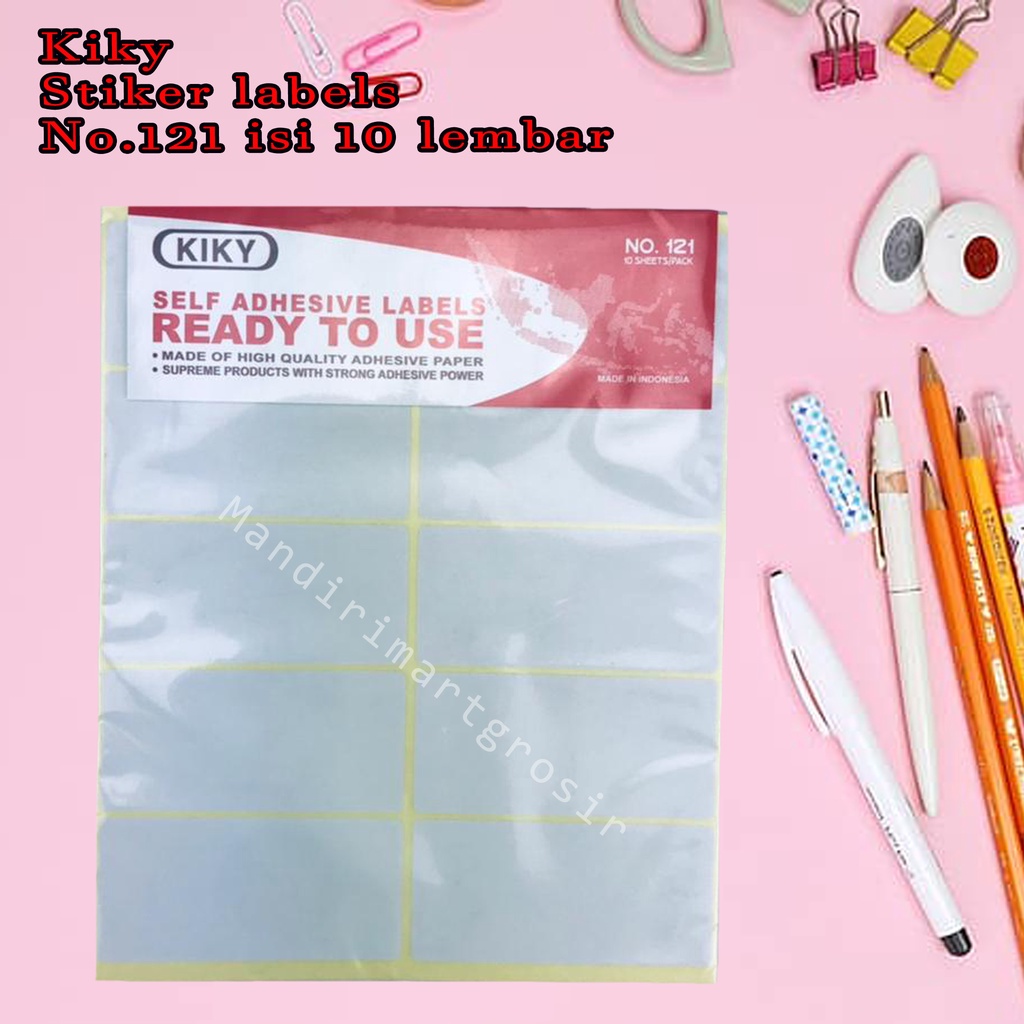 

Stiker labels kiky * kiky * No.121 10Sheets