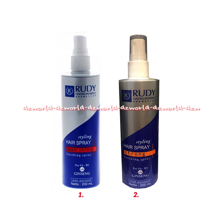 Rudy Hadisuwarno Styling Hair Spray Super Strong Gingseng Rambut 200ml