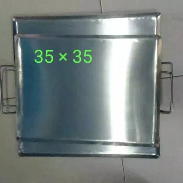 Wajan Plat Penggorengan Kebab Sosis Serbaguna