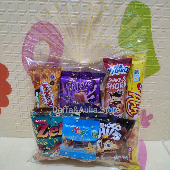 

SALE PAKET SNACK ULANG TAHUN / GOODIE BAG / BINGKISAN ULANG TAHUN /SOUVENIR