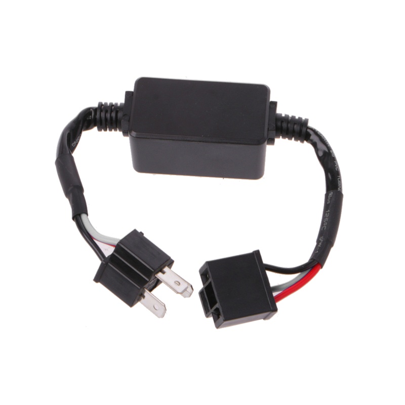 Cre 2pcs Resistor H4 LED Canbus Error Untuk Lampu Depan Mobil