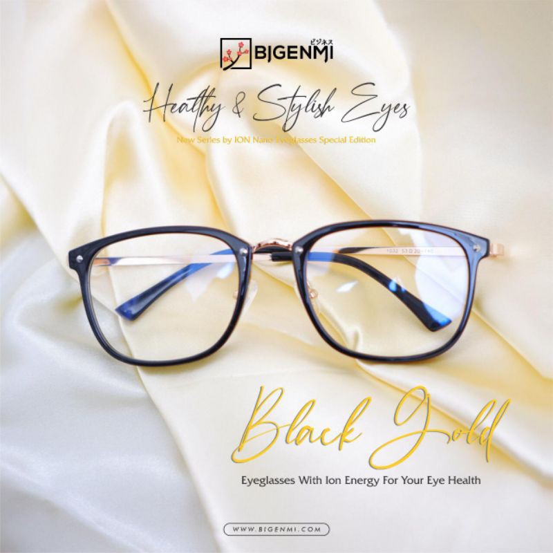 KACAMATA PREMIUM BIGENMI BLACK GOLD