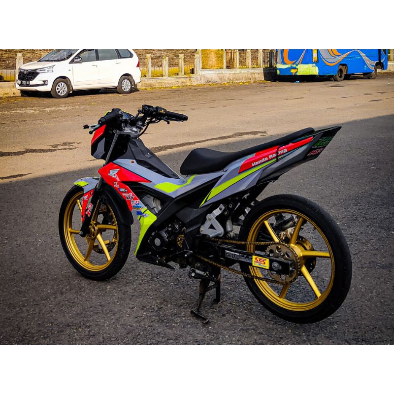 DECAL SONIC MOTIF ROADRACE paling keren