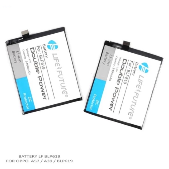 BATRE OPPO A57/A39 BLP619 DOUBLE POWER LIFE FUTURE