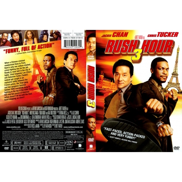 Kaset Dvd Terbaru Jacky Chan - Rush Hour 3