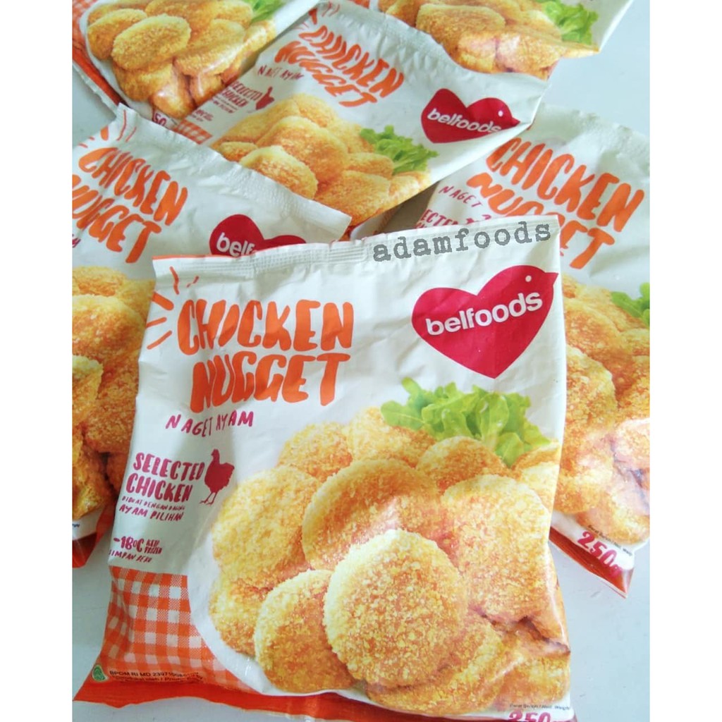 

Belfood - Favorite Chicken Naget/ Nuget/ Nugget 250 gr