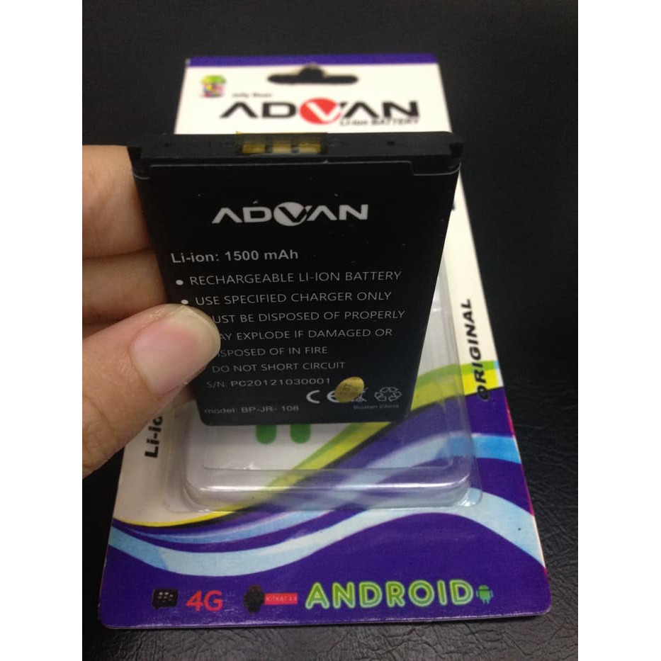 [termurah] Baterai Modem Advan Jet Hotspot Wifi JR-108 1500mah Original