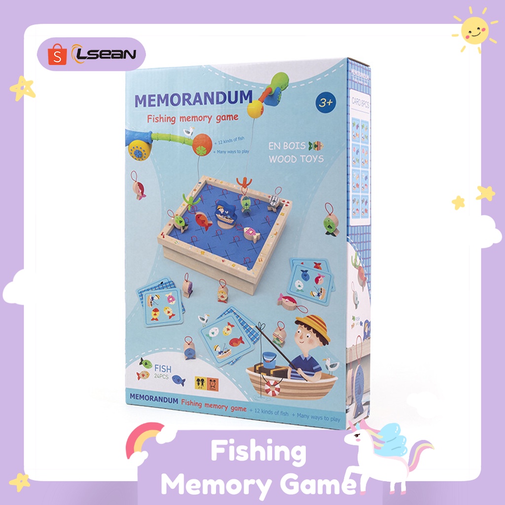 MAINAN PANCING ANAK | FISHING WOODEN TOY