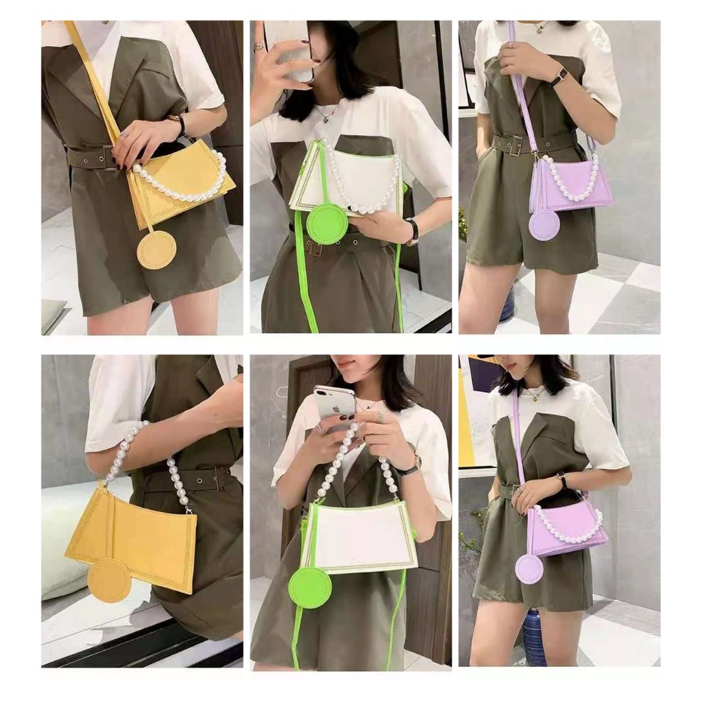 ELFYDO ELF1435 Tas selempang Mutiara Wanita Fashion ShoulderbaG