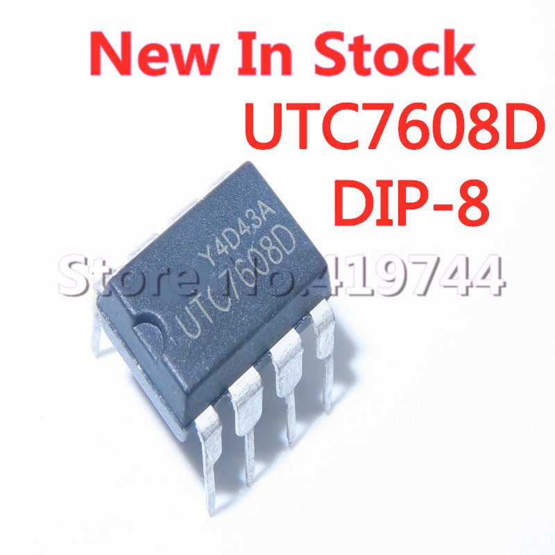 5pcs Ic Utc7608D Utc7608 Dip-8 Power Management