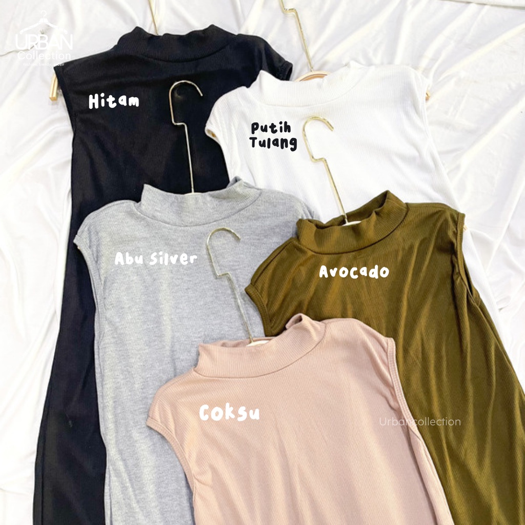 INNER DRESS RAJUT WANITA / INNER DRESS WANITA / DRESS DALAMAN WANITA / DRESS TURTLENECK / KNIT DRESS