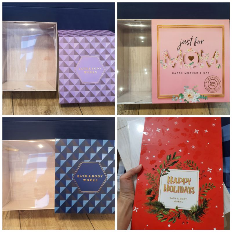 

box hampers bbw/gift box/kotak kado bbw/hampers bbw/aksesoris
