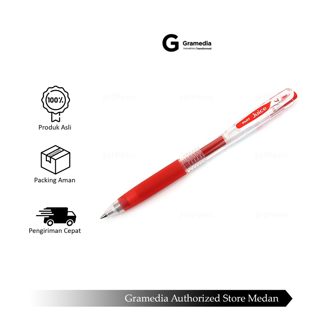 

Gramedia Medan - PILOT BALLPOINT JUICE LJU - 10F - R 0.7 RED