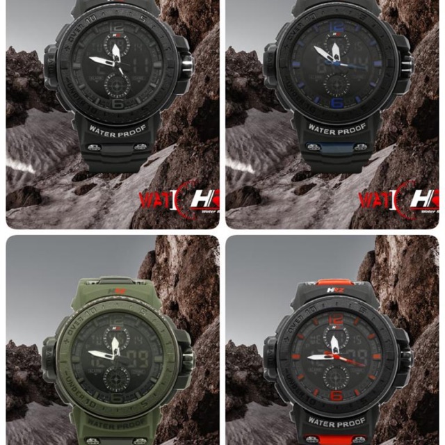 Jam tangan Jam tangan Hrz +box+free tali +paper bag