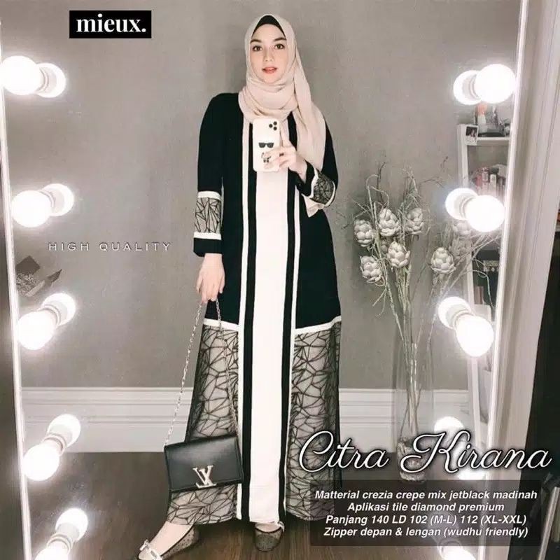 gamis citra kirana fashion muslimah original