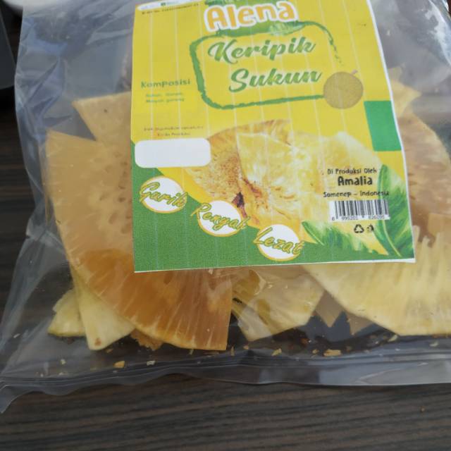 

Kripik sukun gurih 250 gram