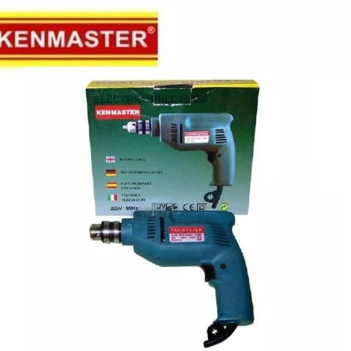 Kenmaster . 10MM , 220V , Mesin Bor , Bor Listrik , Bor Electric Drill Murah