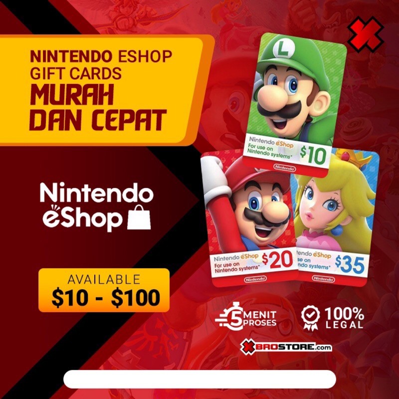 nintendo eshop gift card customer service