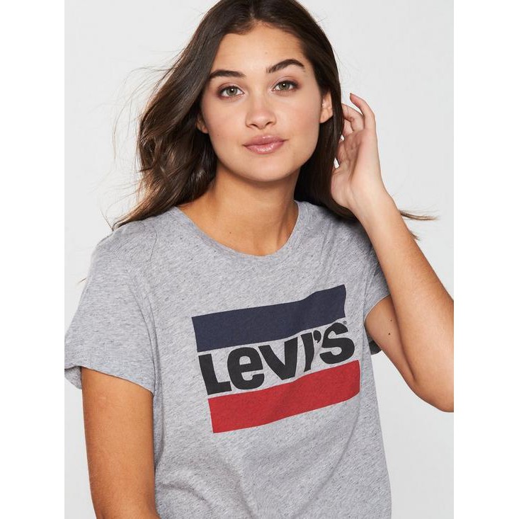 Kaos Levi's | Kaos Cewek | Graphic Grey | KLW - 08